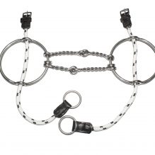 levantador doble retorcido / Gag double stainless steel